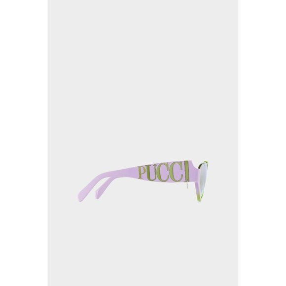 Emilio Pucci Sunglasses Bright Mirrored Shades with Chain Summer Spring $435 - Picture 5 of 12